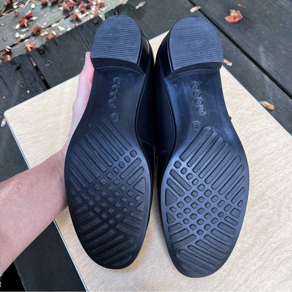 Ecco Pearl Mary Jane Double Strap Heeled Shoe Sz 38 - Picture 7 of 16